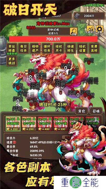 破日开天