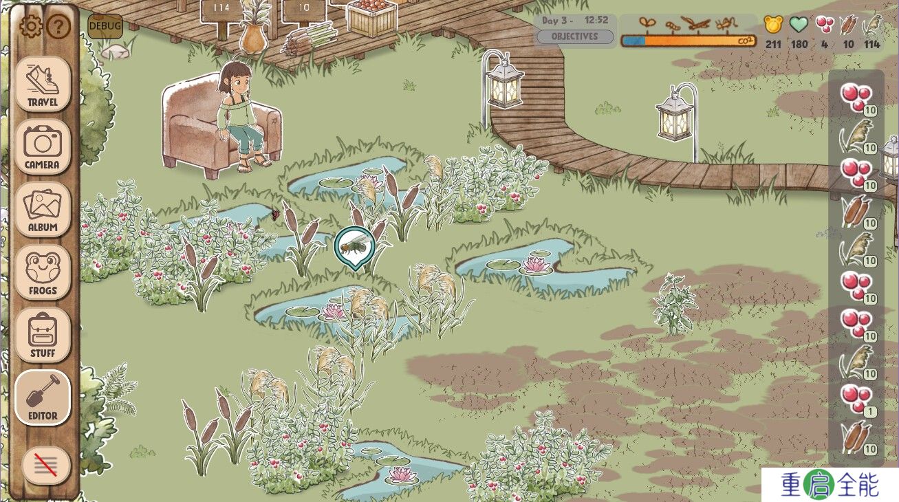 《Kamaeru：世蛙桃源》6月8日发售 休闲田园风