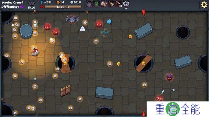 《Rack and Slay》登陆Steam 撞球肉鸽地牢探险