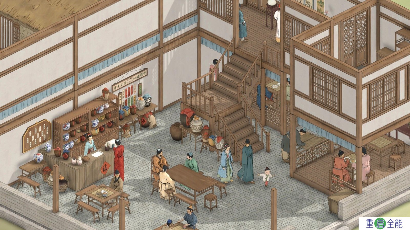 《烽火与炊烟》Steam愿望单已达30万 官方发布贺图
