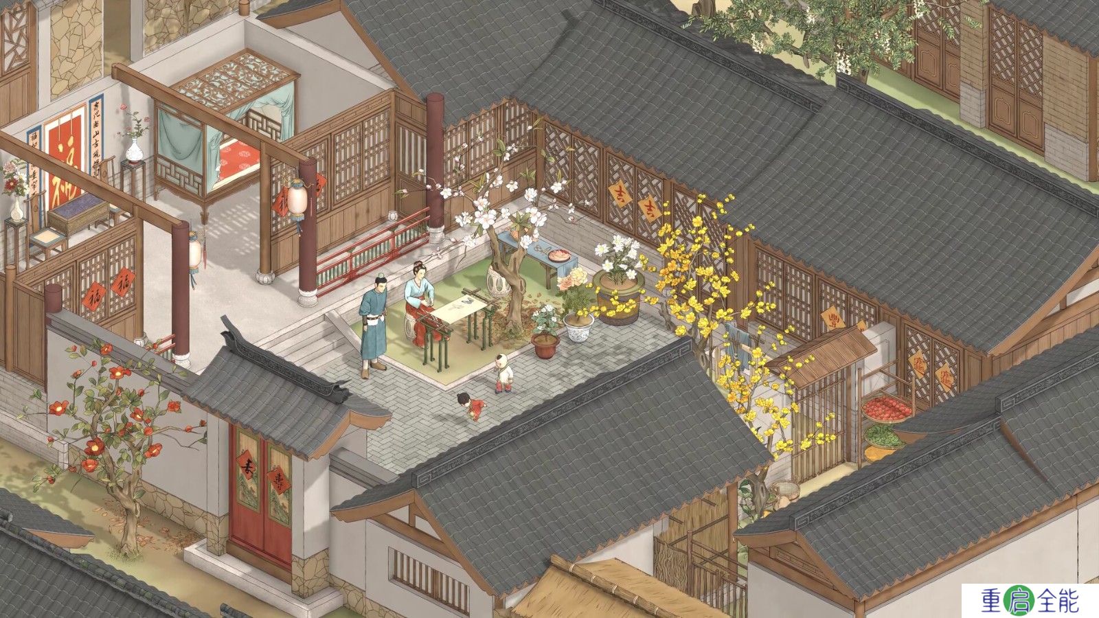 《烽火与炊烟》Steam愿望单已达30万 官方发布贺图