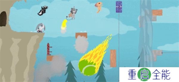 小鸡与小马超级派对