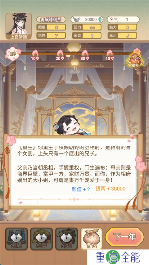 女配养成计划手游
